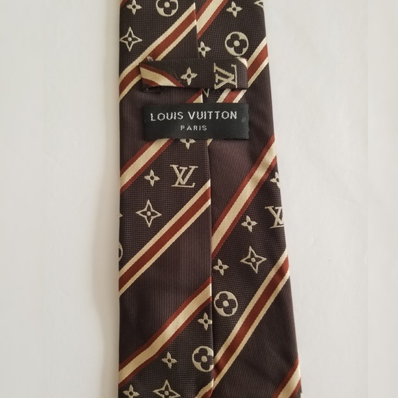 LOUIS VUITTON MONOGRAM TIE - Picture 4 of 5